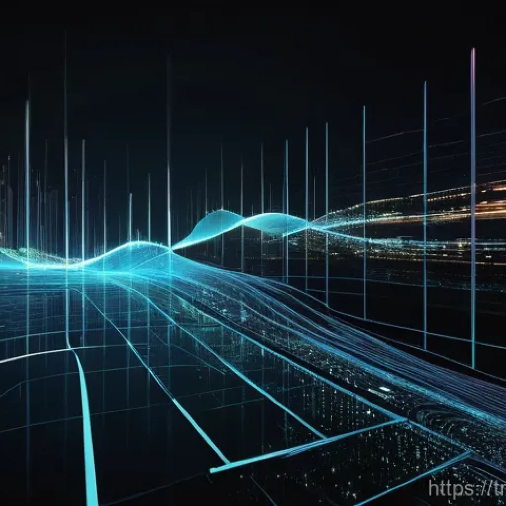 Transformer 모델의 예측 정확도 개선 전략 - **Prompt:** A dynamic, visually striking representation of data transformation. On the left, a chaot...