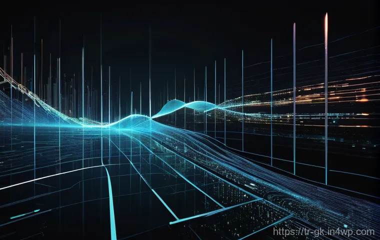 Transformer 모델의 예측 정확도 개선 전략 - **Prompt:** A dynamic, visually striking representation of data transformation. On the left, a chaot...