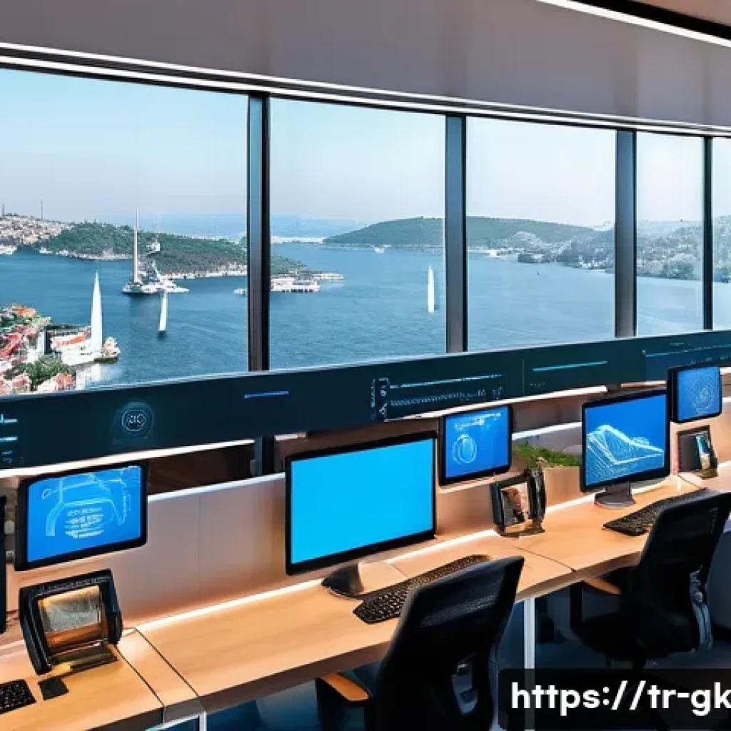 Transformer 아키텍처의 국제적 연구 동향 - A futuristic technology research lab in Istanbul, Turkey, showcasing Turkish engineers and data scie...