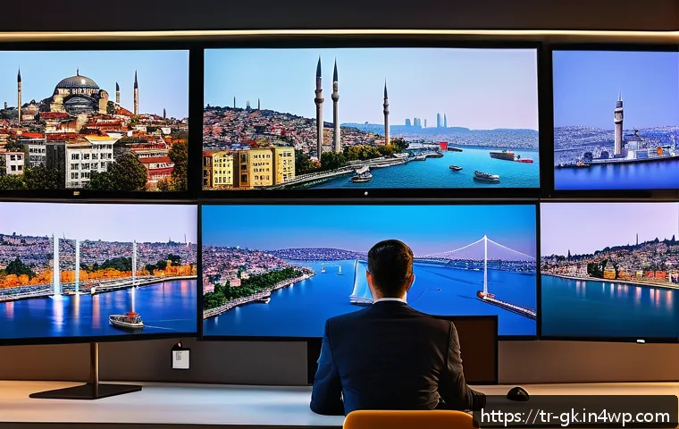 Transformer 아키텍처의 데이터 혁신 - A highly detailed digital art illustration of a modern data analyst workspace in Istanbul, featuring...